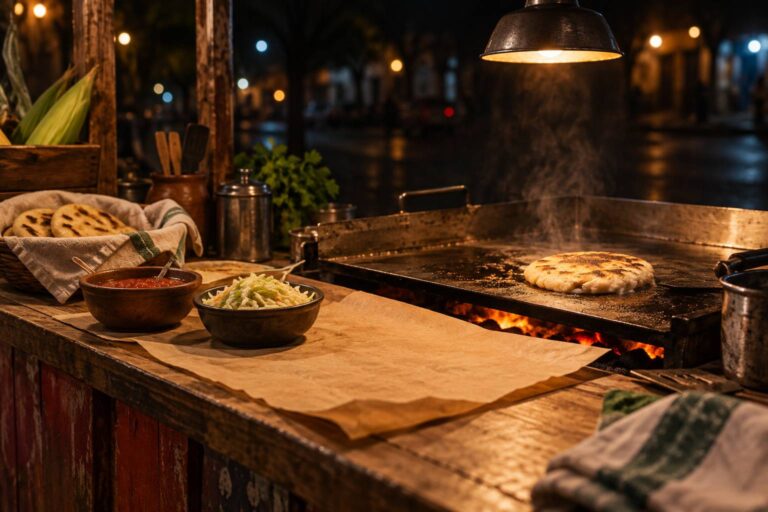 Découvrez les saveurs authentiques de la cuisine salvadorienne de rue