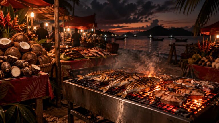 Découvrez les secrets de la street food salomonaise authentique